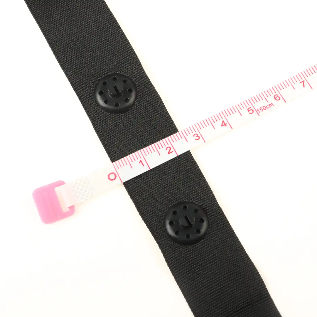 Black  Polyester Elastic / Tape for Jump suit buy garments accessories in bulk from China wholesaler at wholesale price free worldwide shipping Alibaba