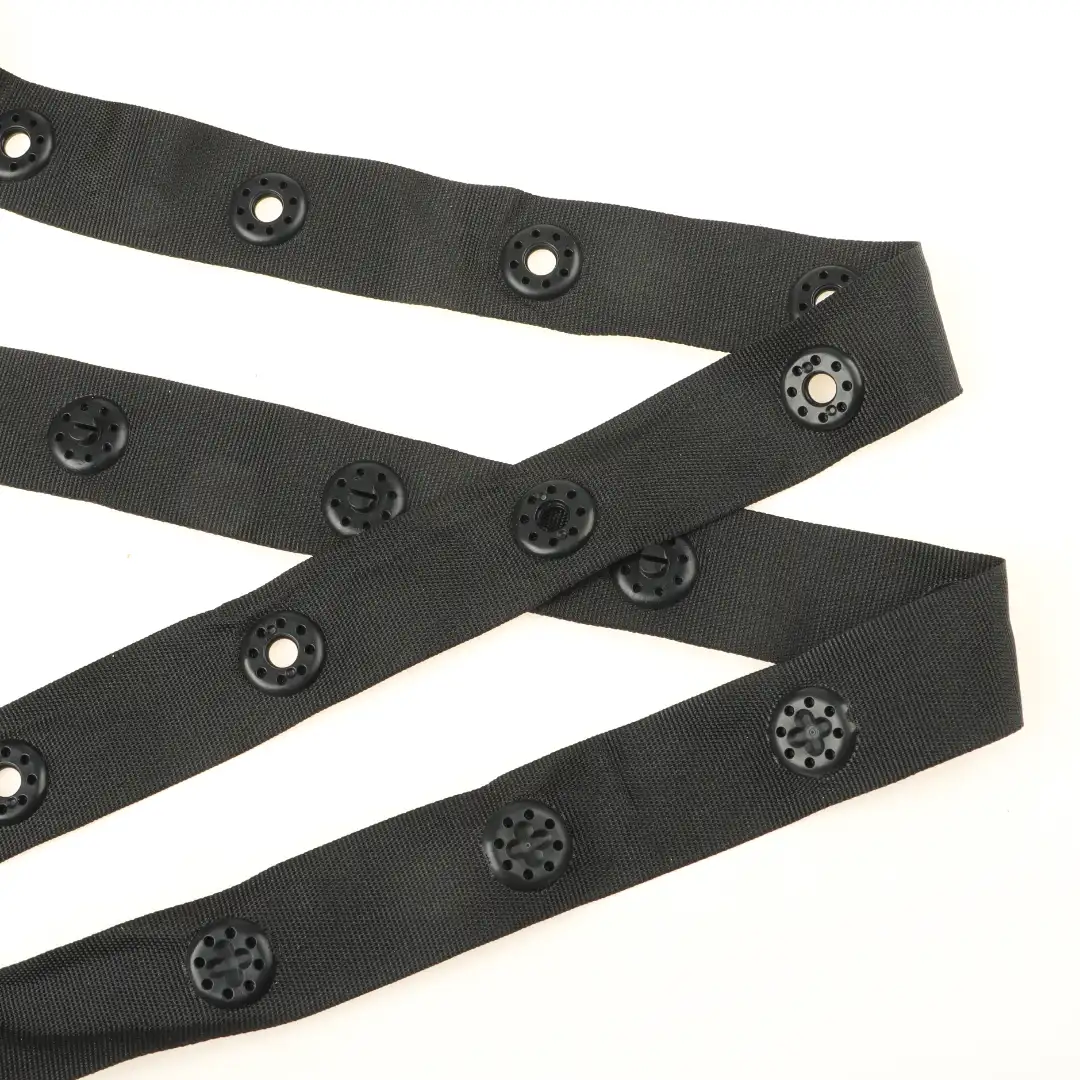 Black  Polyester Elastic / Tape for Jump suit buy garments accessories in bulk from China wholesaler at wholesale price free worldwide shipping Alibaba