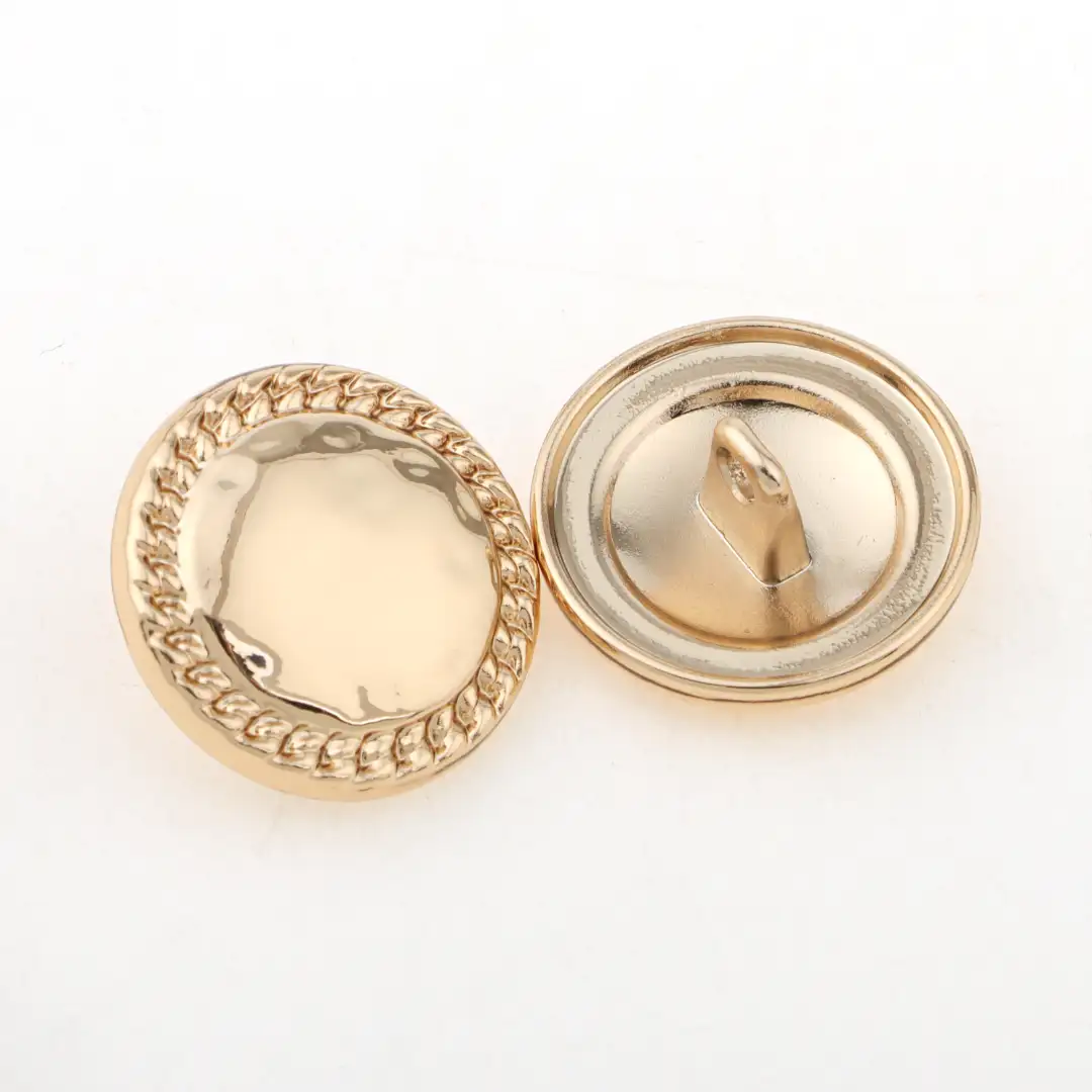 Gold 1 holes Metal Button for Overcoat buy garments accessories in bulk from China wholesaler at wholesale price free worldwide shipping Alibaba