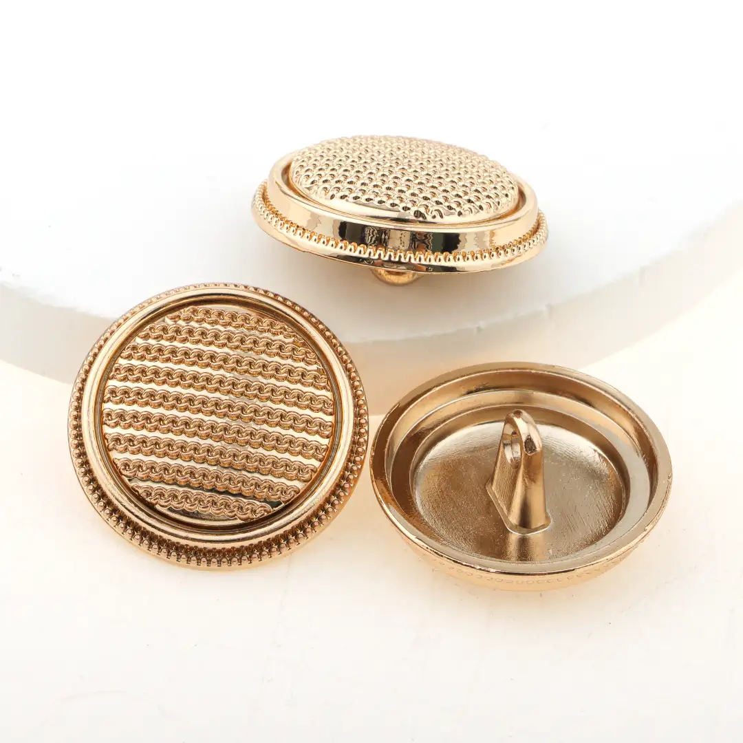 Gold 1 holes Metal Button for Overcoat buy garments accessories in bulk from China wholesaler at wholesale price free worldwide shipping Alibaba