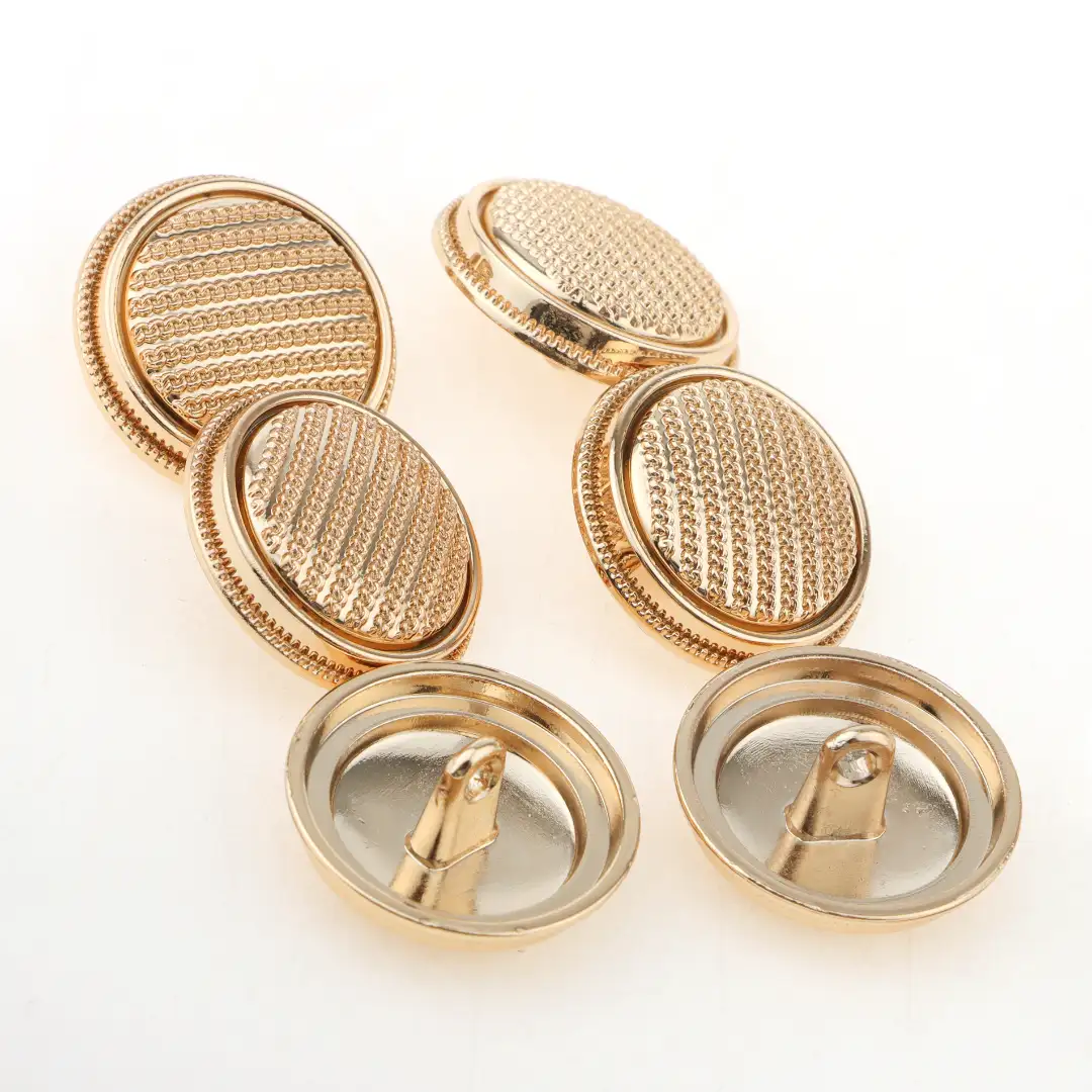 Gold 1 holes Metal Button for Overcoat buy garments accessories in bulk from China wholesaler at wholesale price free worldwide shipping Alibaba