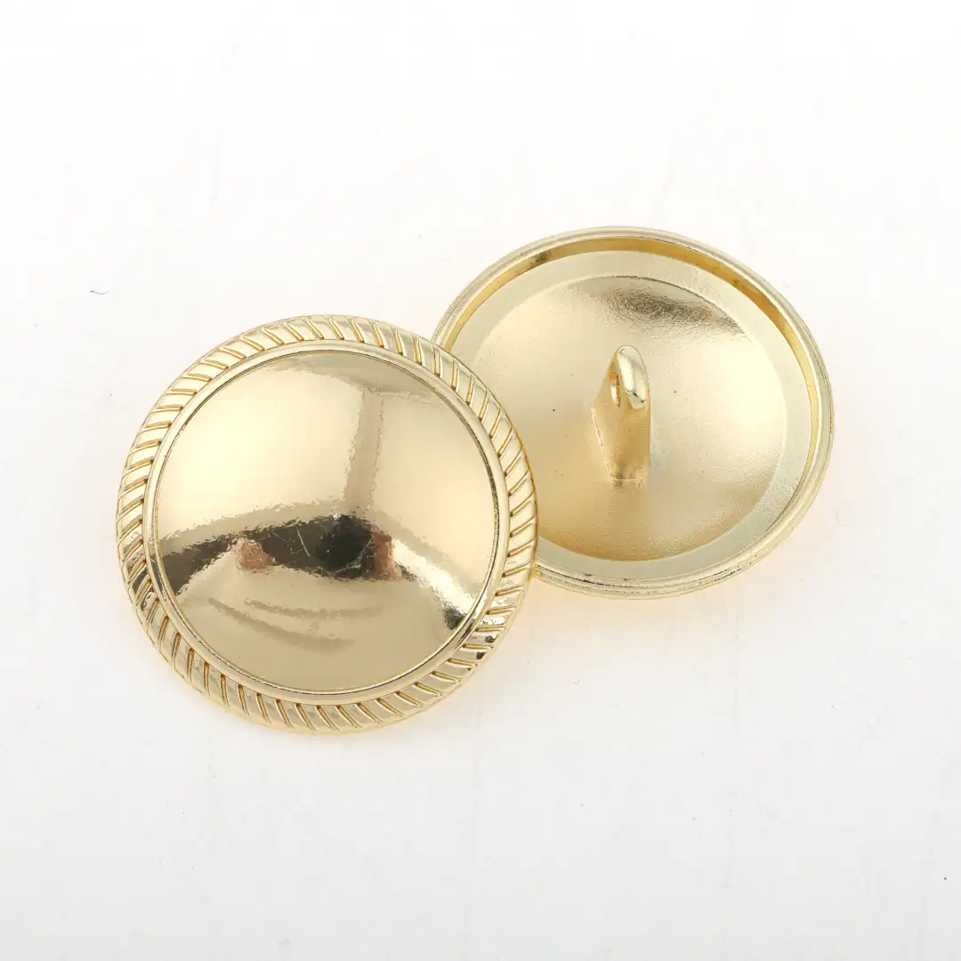 Gold 1 holes Metal Button for Overcoat buy garments accessories in bulk from China wholesaler at wholesale price free worldwide shipping Alibaba