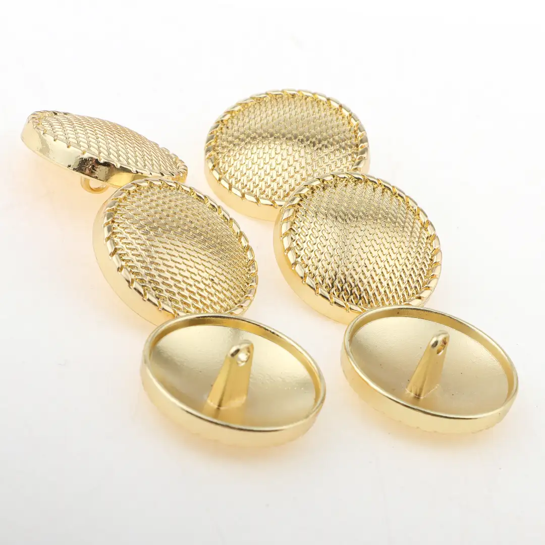 Gold 1 holes Metal Button for Overcoat buy garments accessories in bulk from China wholesaler at wholesale price free worldwide shipping Alibaba