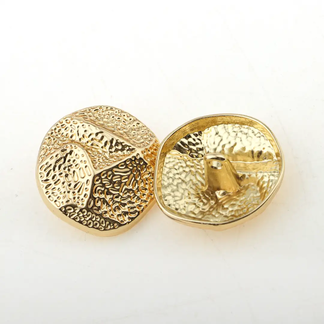 Gold 1 holes Metal Button for Overcoat buy garments accessories in bulk from China wholesaler at wholesale price free worldwide shipping Alibaba