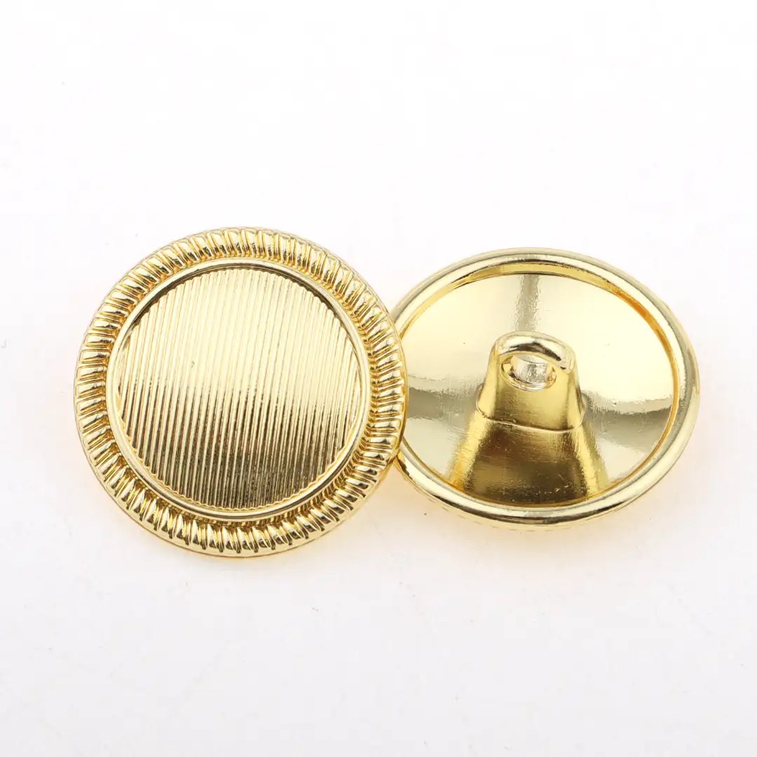 Gold 1 holes Metal Button for Overcoat buy garments accessories in bulk from China wholesaler at wholesale price free worldwide shipping Alibaba