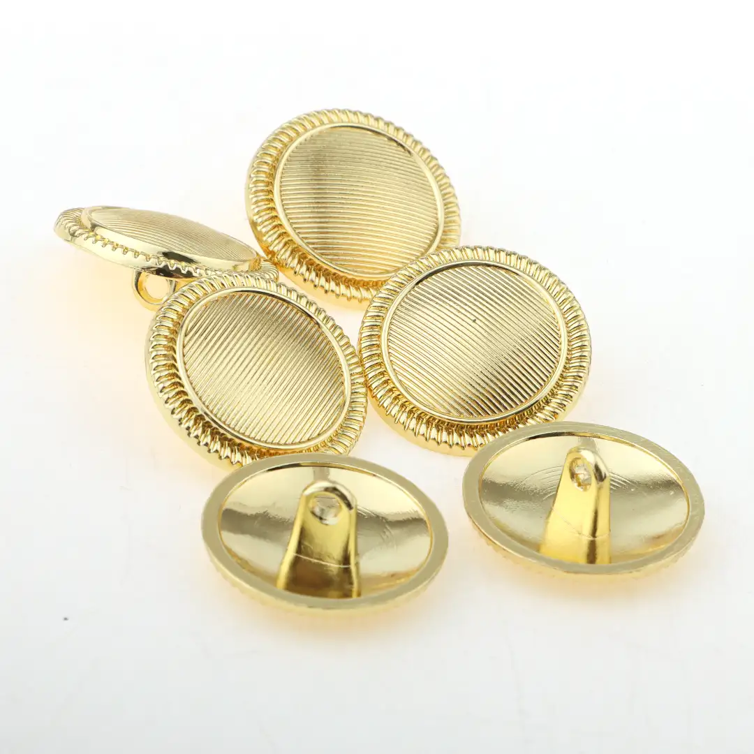 Gold 1 holes Metal Button for Overcoat buy garments accessories in bulk from China wholesaler at wholesale price free worldwide shipping Alibaba