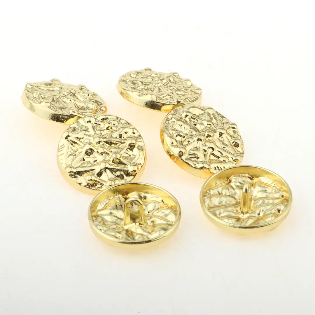 Gold 1 holes Metal Button for Overcoat buy garments accessories in bulk from China wholesaler at wholesale price free worldwide shipping Alibaba