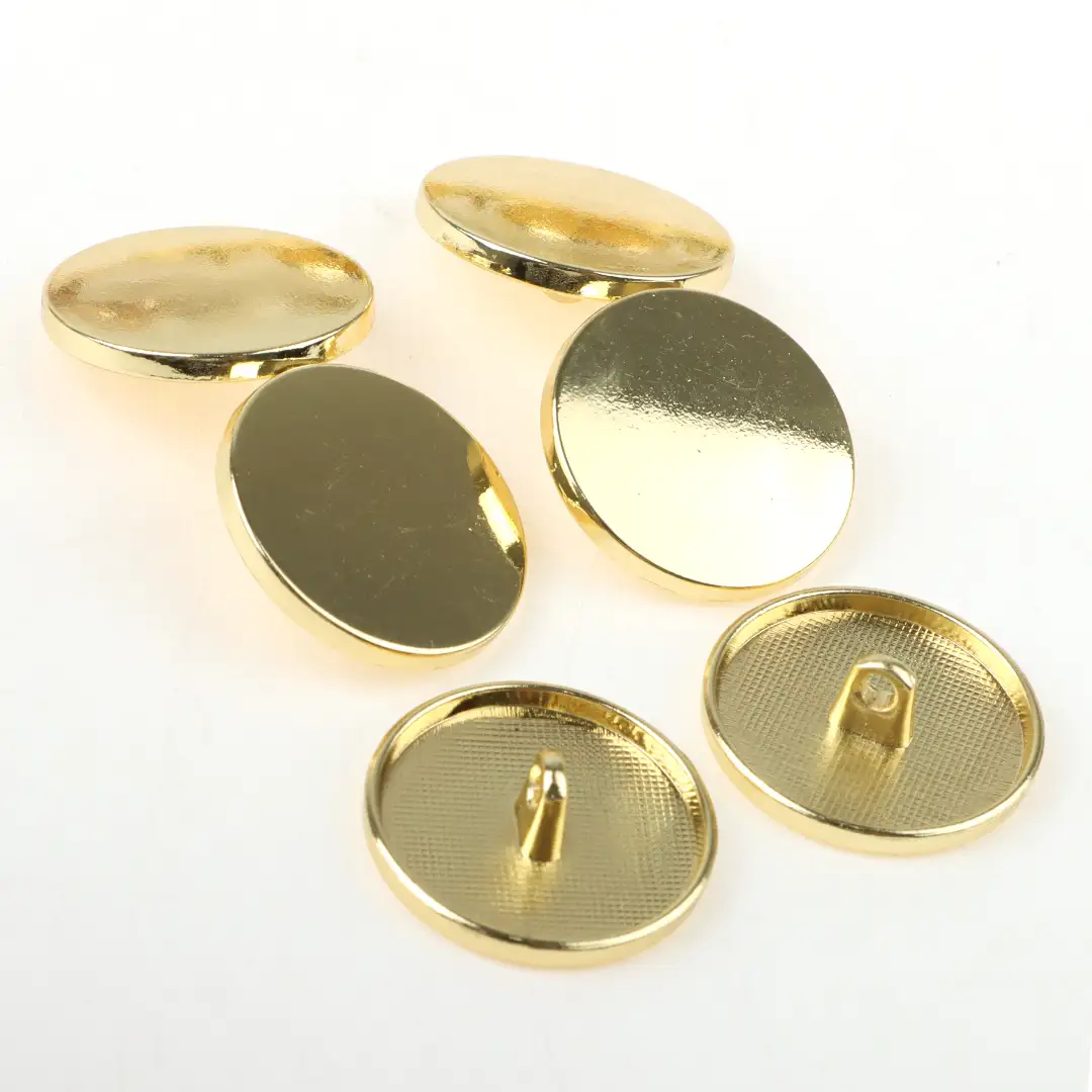 Gold 1 holes Metal Button for Overcoat buy garments accessories in bulk from China wholesaler at wholesale price free worldwide shipping Alibaba