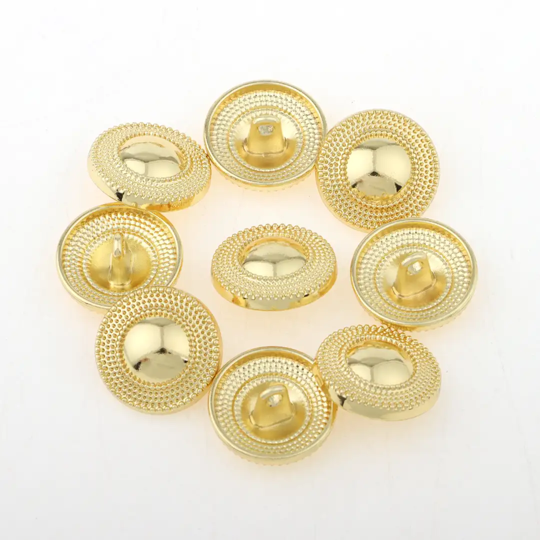 Gold 1 holes Metal Button for Overcoat buy garments accessories in bulk from China wholesaler at wholesale price free worldwide shipping Alibaba