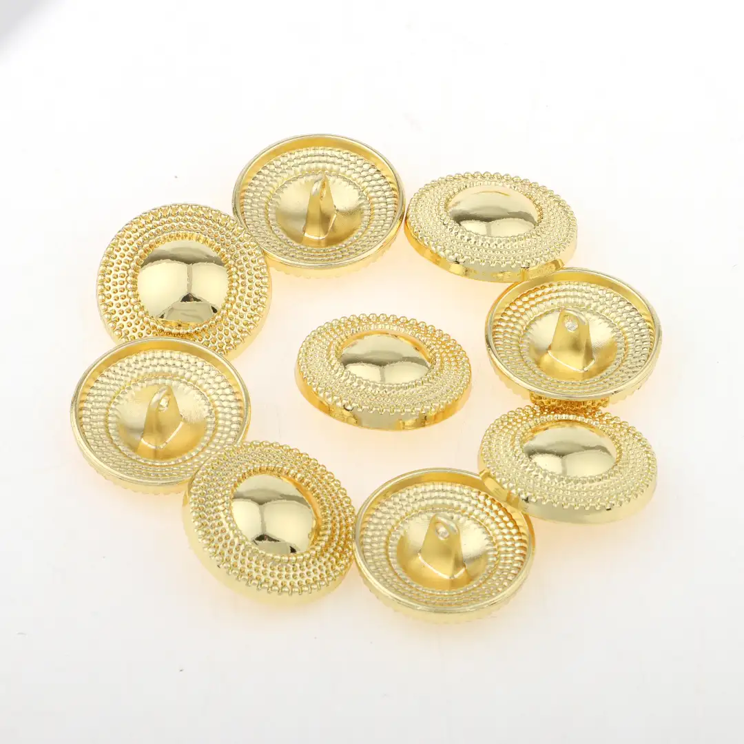 Gold 1 holes Metal Button for Overcoat buy garments accessories in bulk from China wholesaler at wholesale price free worldwide shipping Alibaba