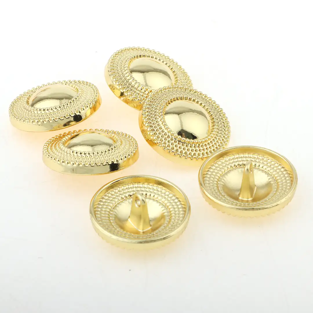 Gold 1 holes Metal Button for Overcoat buy garments accessories in bulk from China wholesaler at wholesale price free worldwide shipping Alibaba