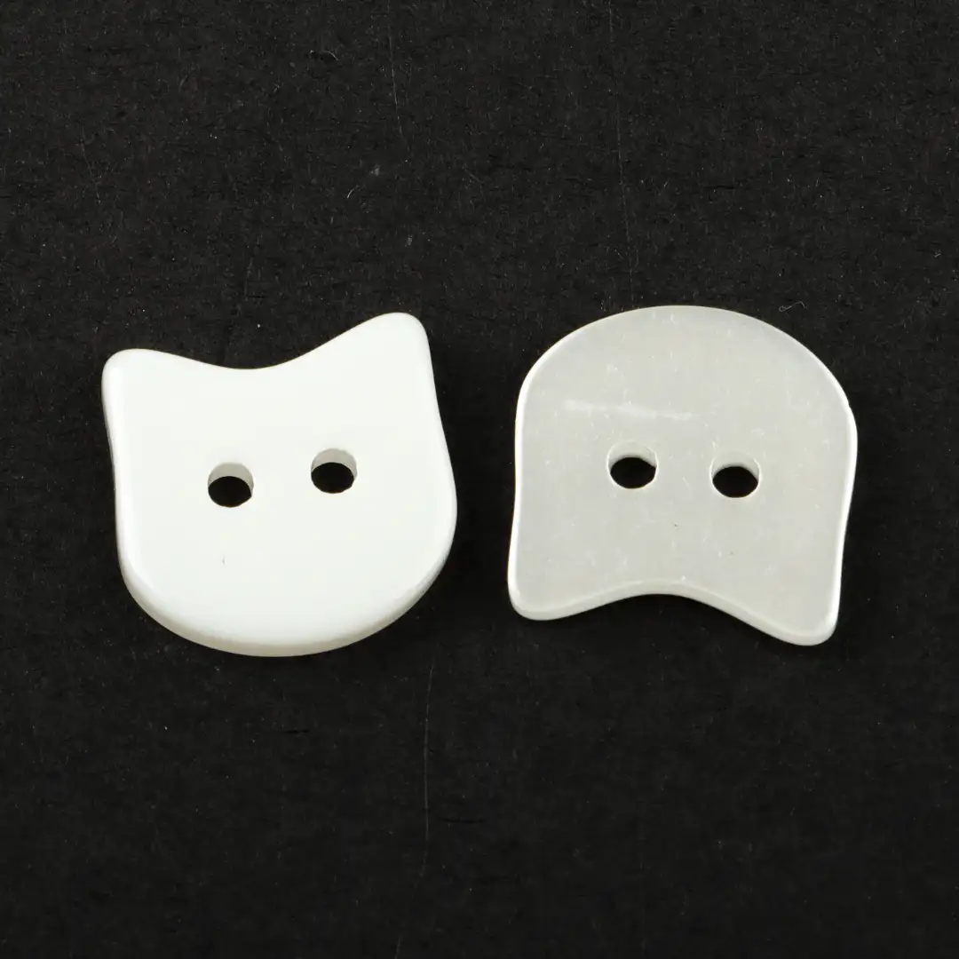 White 2 holes Resin Button for T-Shirt buy garments accessories in bulk from China wholesaler at wholesale price free worldwide shipping Alibaba