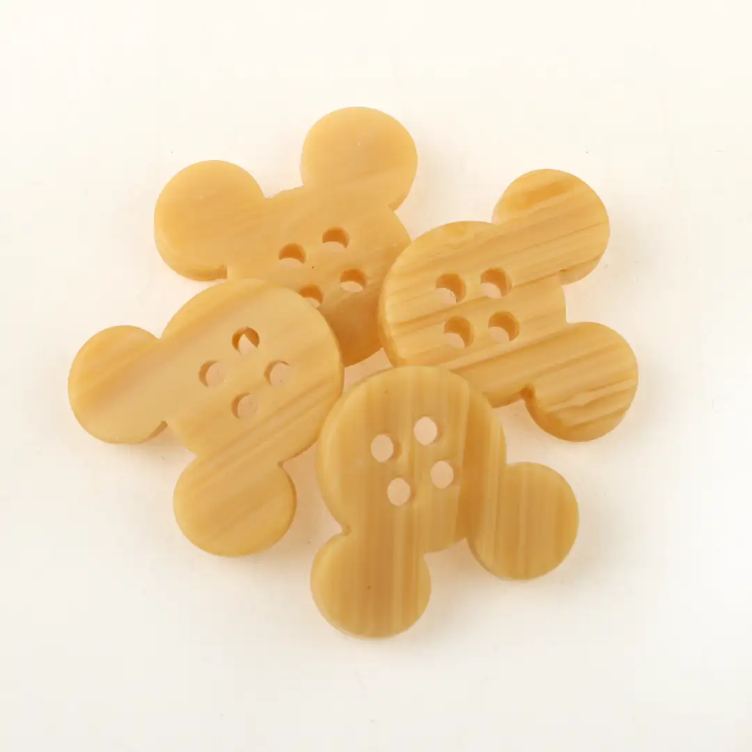 Wood-look color 4 holes Resin Button for T-Shirt buy garments accessories in bulk from China wholesaler at wholesale price free worldwide shipping Alibaba