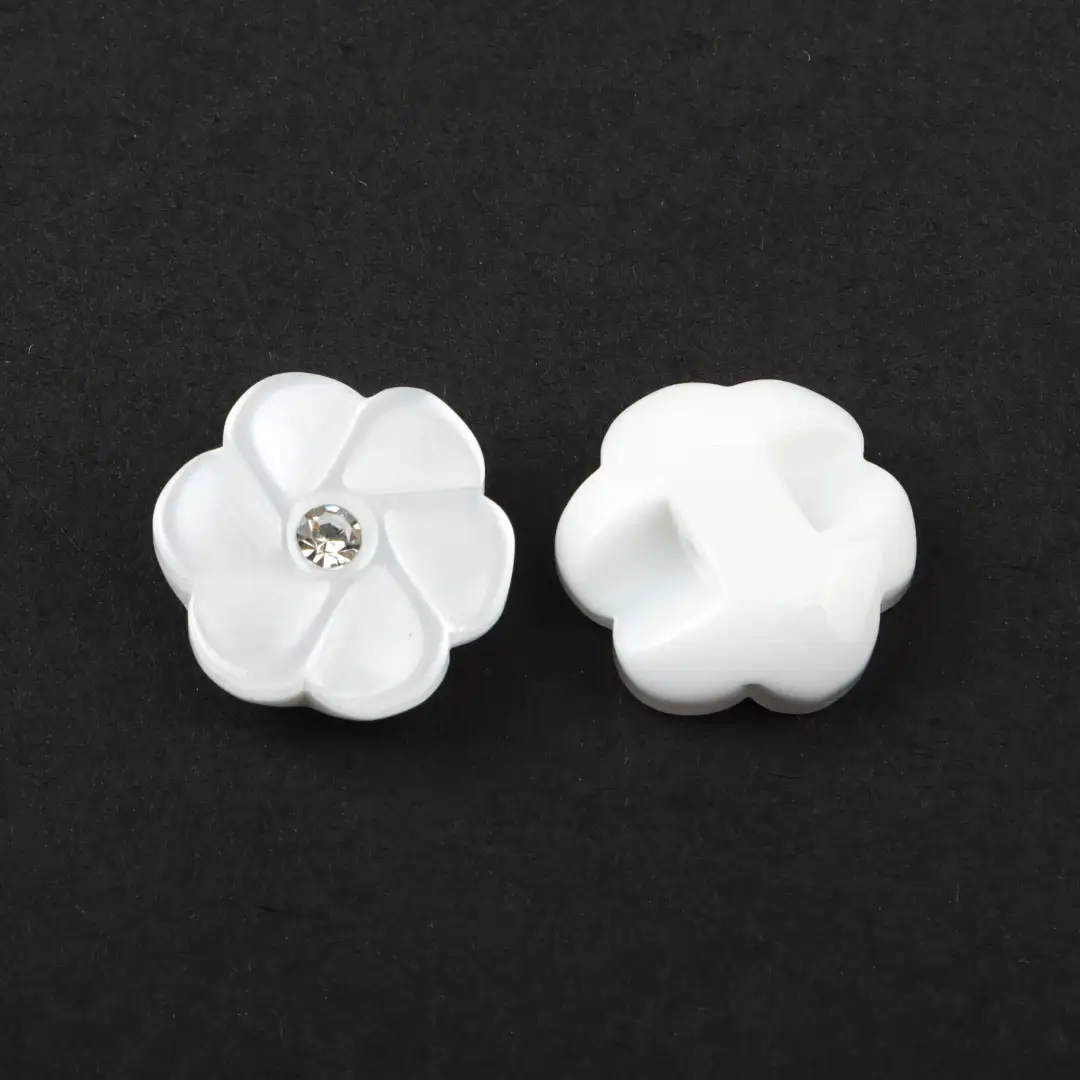 White 1 holes Plastic Button for Shirt buy garments accessories in bulk from China wholesaler at wholesale price free worldwide shipping Alibaba