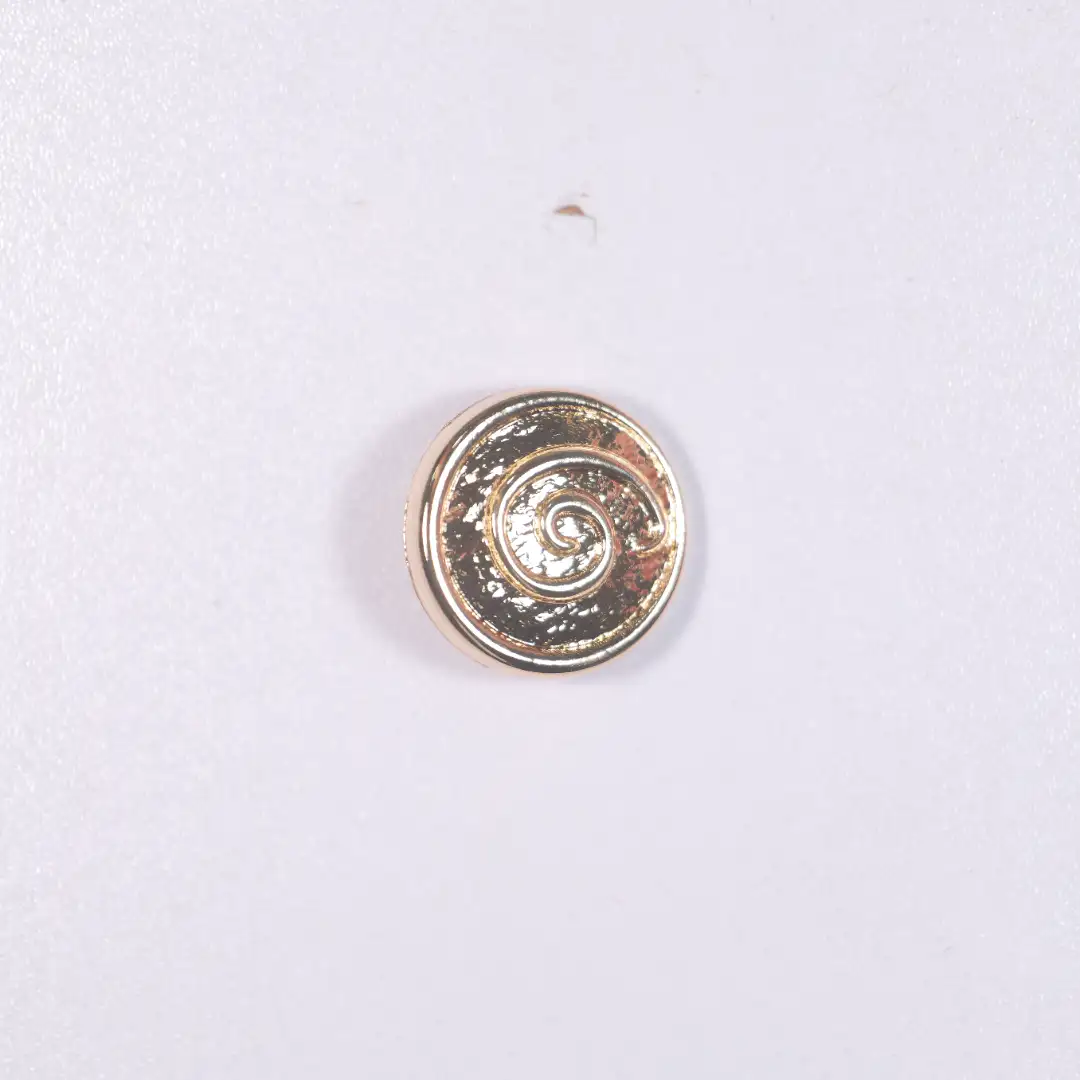 golden 1 holes Metal Button for Blouse buy garments accessories in bulk from China wholesaler at wholesale price free worldwide shipping Alibaba