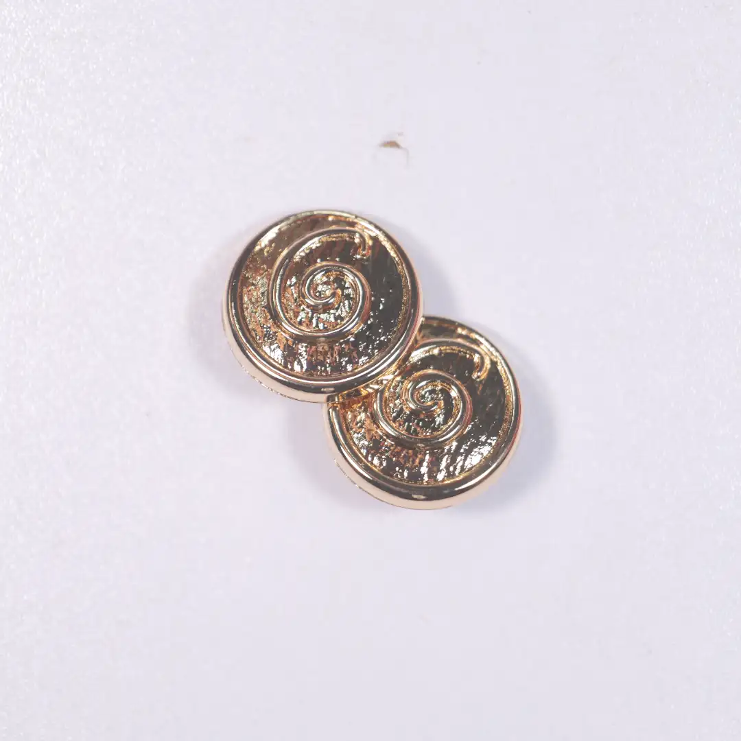 golden 1 holes Metal Button for Blouse buy garments accessories in bulk from China wholesaler at wholesale price free worldwide shipping Alibaba