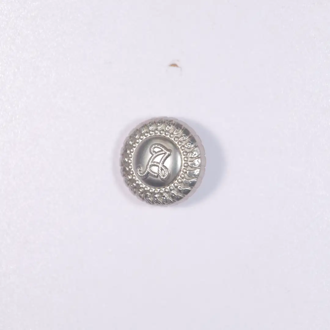 grey 1 holes Metal Button for Blouse buy garments accessories in bulk from China wholesaler at wholesale price free worldwide shipping Alibaba