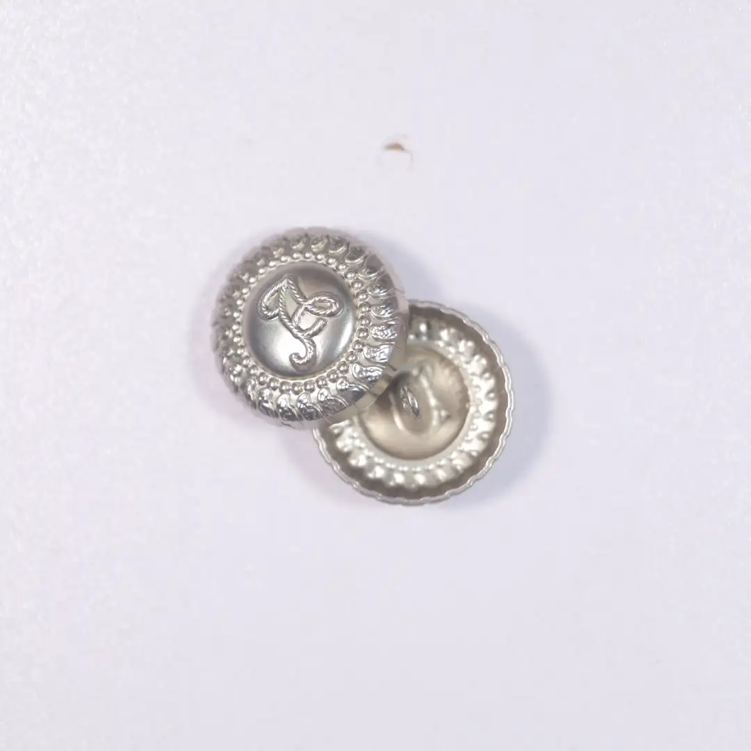 grey 1 holes Metal Button for Blouse buy garments accessories in bulk from China wholesaler at wholesale price free worldwide shipping Alibaba