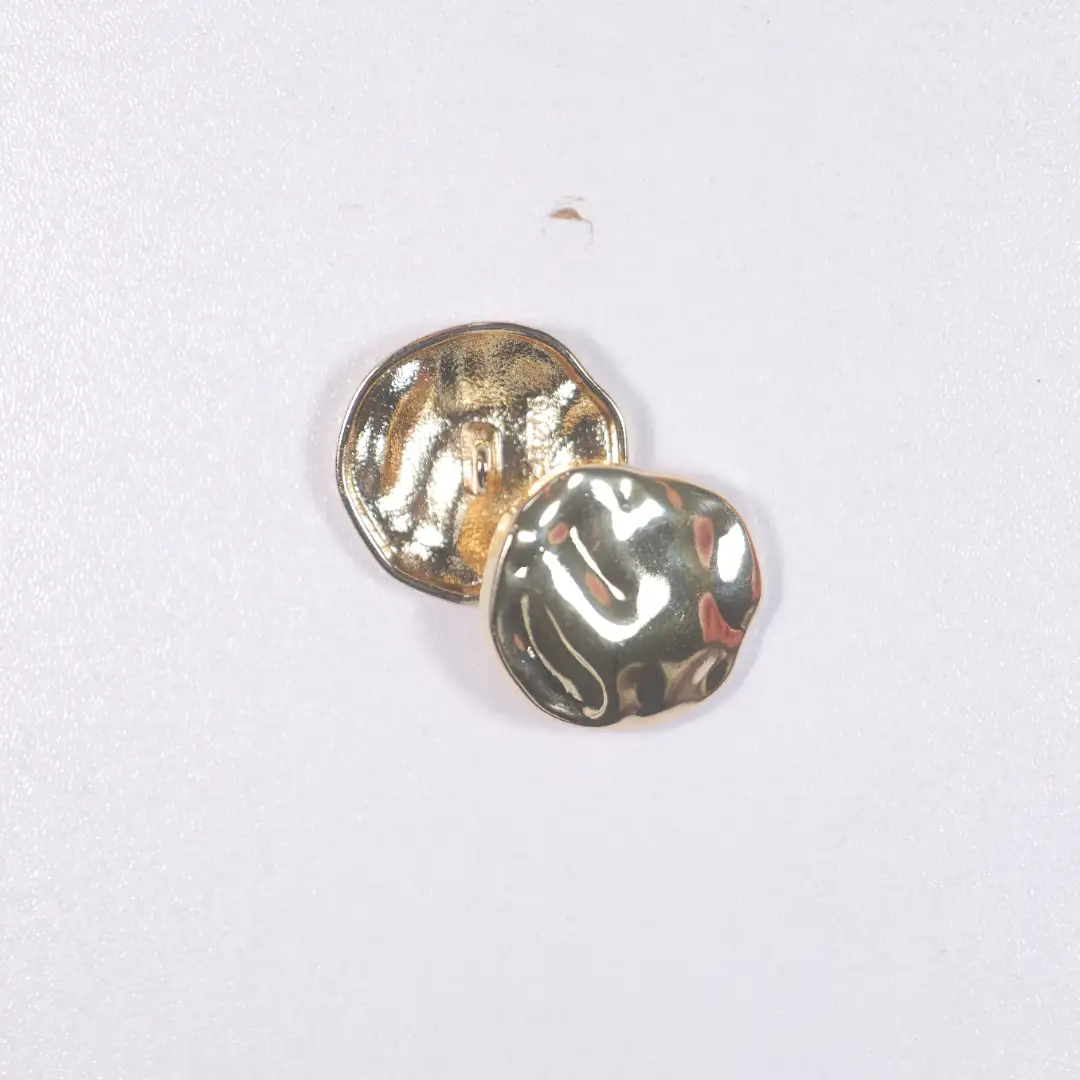 golden 1 holes Metal Button for Blouse buy garments accessories in bulk from China wholesaler at wholesale price free worldwide shipping Alibaba