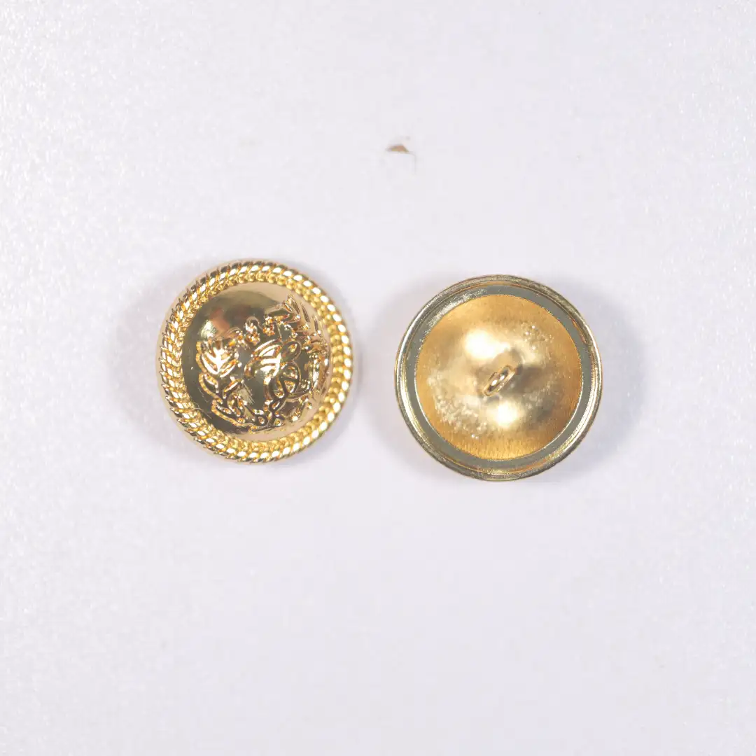 golden 1 holes Metal Button for Blouse buy garments accessories in bulk from China wholesaler at wholesale price free worldwide shipping Alibaba