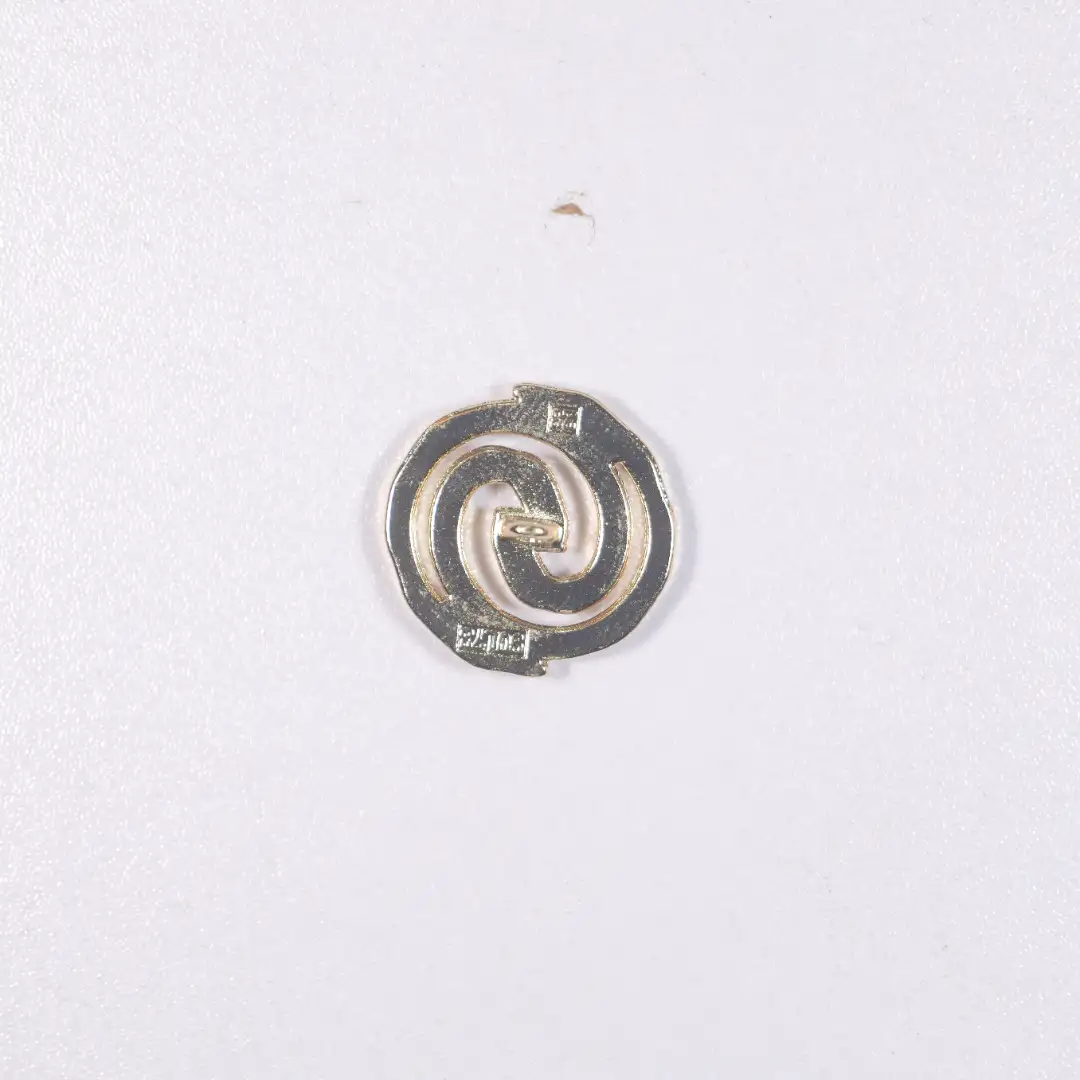 golden 1 holes Metal Button for Blouse buy garments accessories in bulk from China wholesaler at wholesale price free worldwide shipping Alibaba