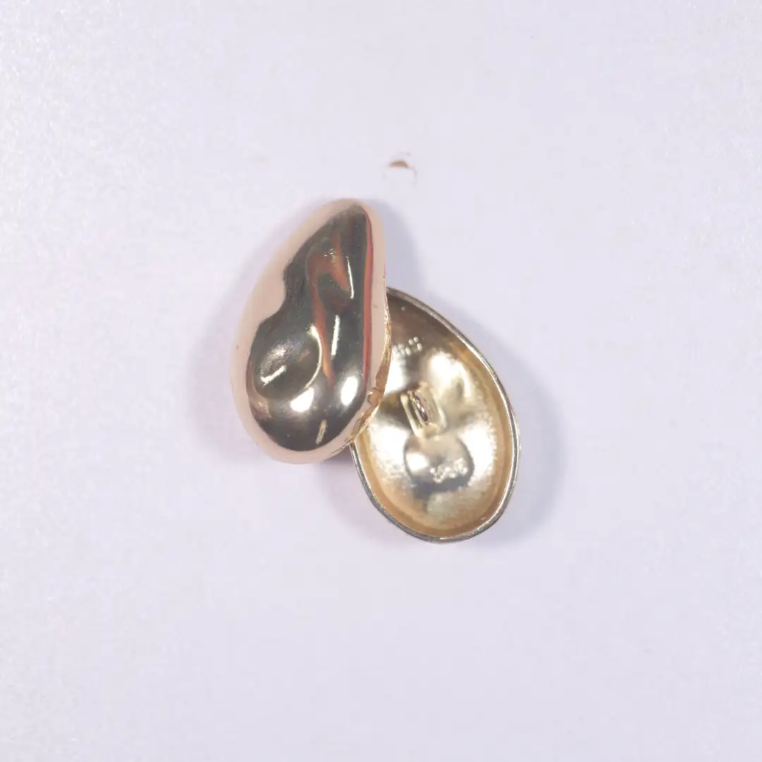golden 1 holes Metal Button for Blouse buy garments accessories in bulk from China wholesaler at wholesale price free worldwide shipping Alibaba