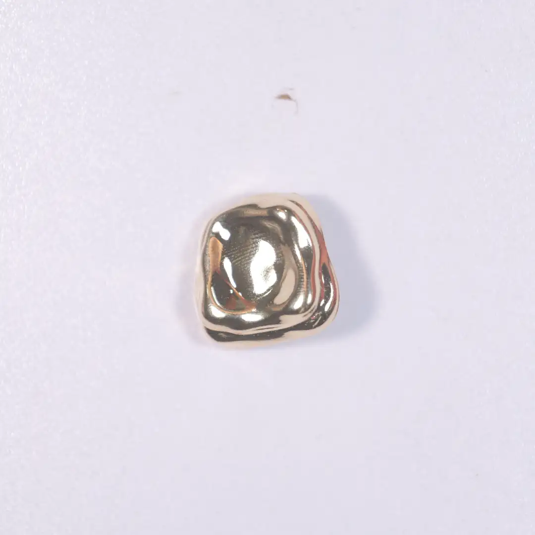 golden 1 holes Metal Button for Blouse buy garments accessories in bulk from China wholesaler at wholesale price free worldwide shipping Alibaba
