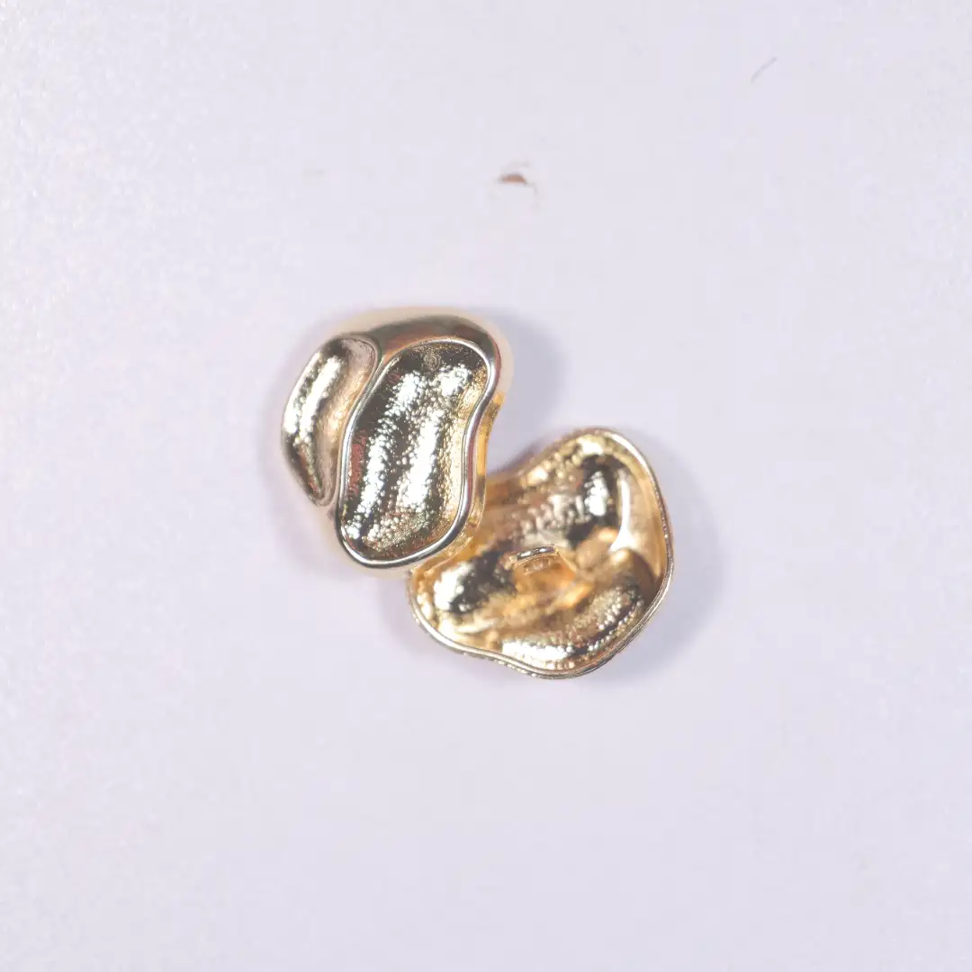 golden 1 holes Metal Button for Blouse buy garments accessories in bulk from China wholesaler at wholesale price free worldwide shipping Alibaba