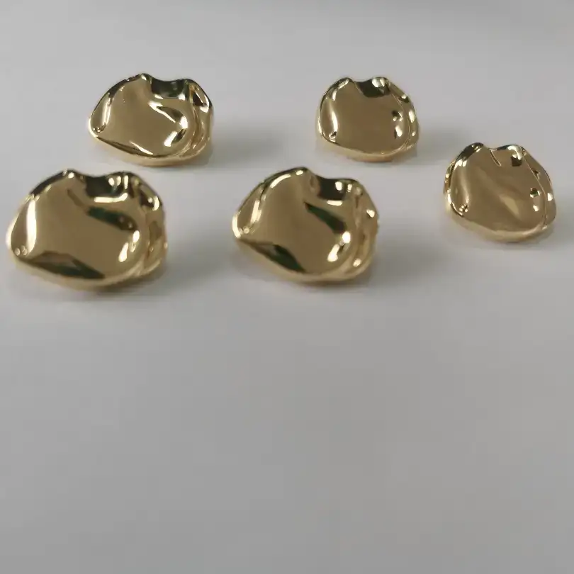 golden 1 holes Metal Button for Trench Coat buy garments accessories in bulk from China wholesaler at wholesale price free worldwide shipping Alibaba