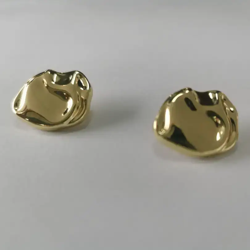 golden 1 holes Metal Button for Trench Coat buy garments accessories in bulk from China wholesaler at wholesale price free worldwide shipping Alibaba