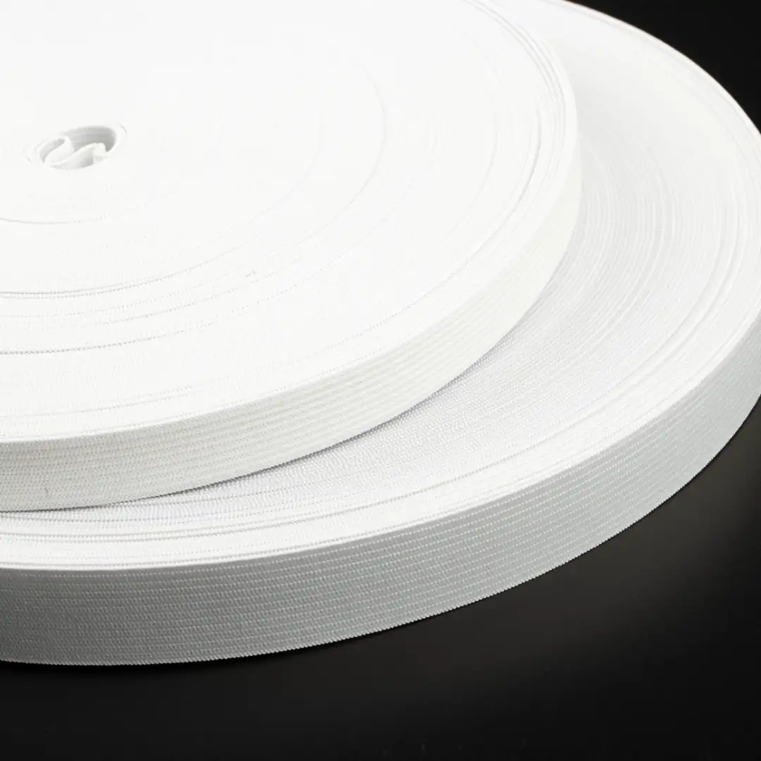 White  Polyester Elastic / Tape for Yoga Clothes,Swimsuits,Uniform buy garments accessories in bulk from China wholesaler at wholesale price free worldwide shipping Alibaba
