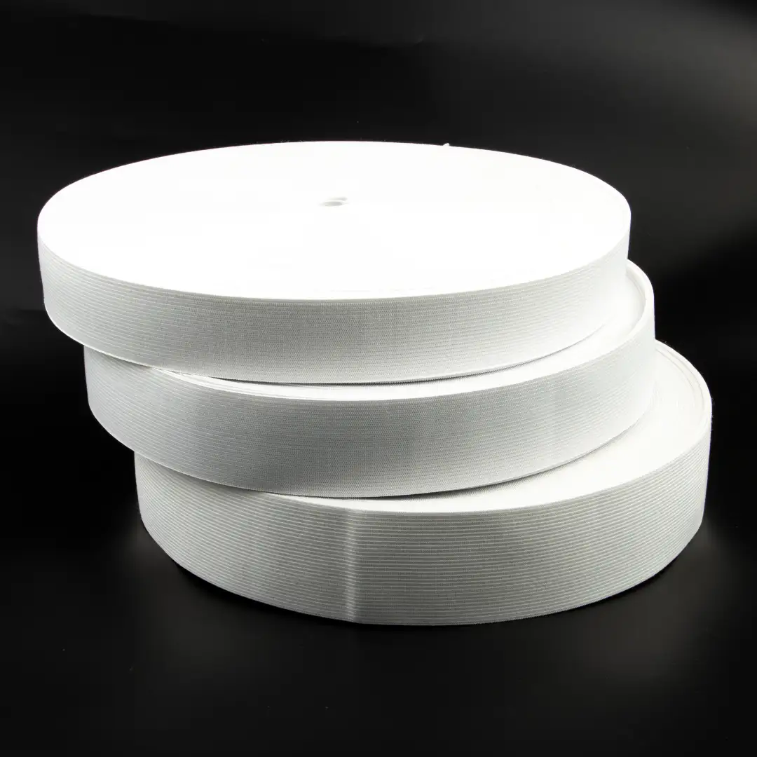 White  Polyester Elastic / Tape for Yoga Clothes,Swimsuits,Uniform buy garments accessories in bulk from China wholesaler at wholesale price free worldwide shipping Alibaba