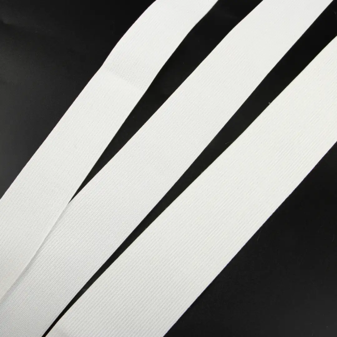 White  Polyester Elastic / Tape for Yoga Clothes,Swimsuits,Uniform buy garments accessories in bulk from China wholesaler at wholesale price free worldwide shipping Alibaba