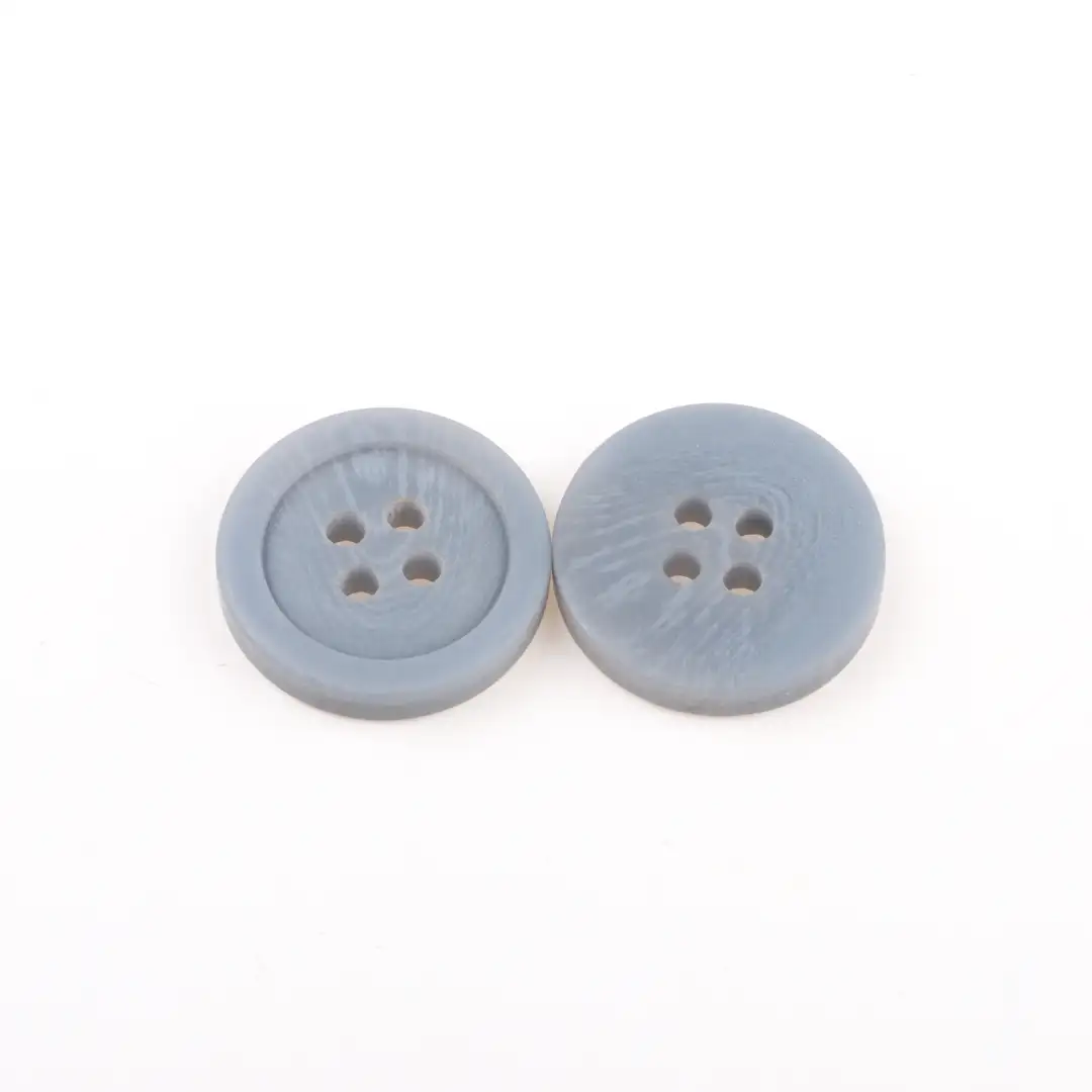 Gray 4 holes Resin Button for Jackets buy garments accessories in bulk from China wholesaler at wholesale price free worldwide shipping Alibaba