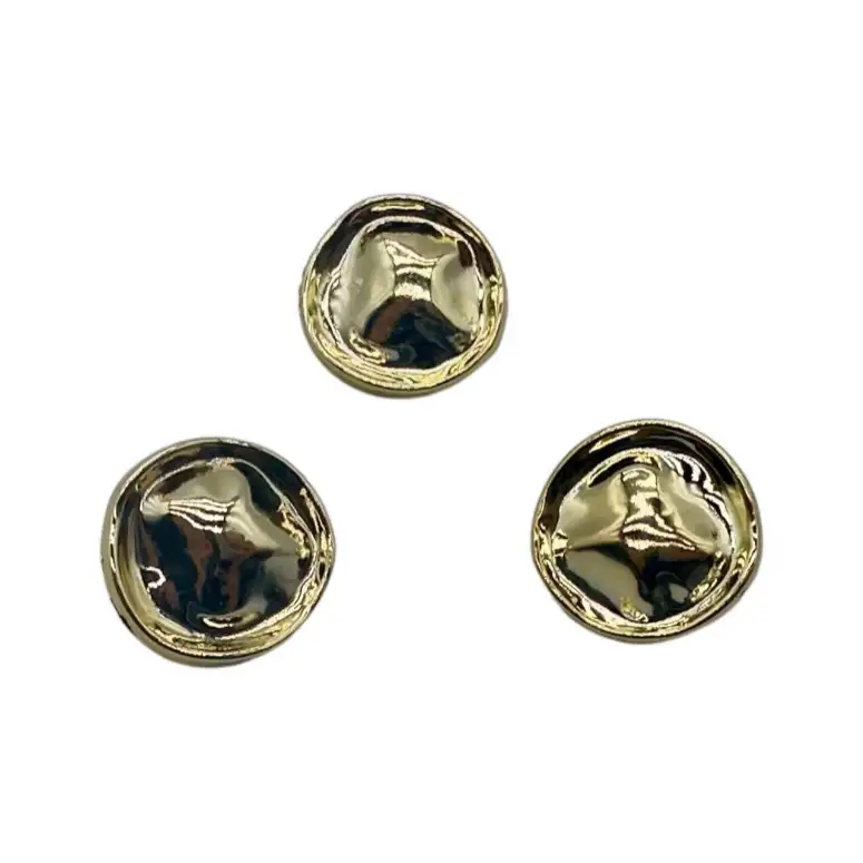 Gold 1 holes Plastic Button for Jackets,Blouse buy garments accessories in bulk from China wholesaler at wholesale price free worldwide shipping Alibaba