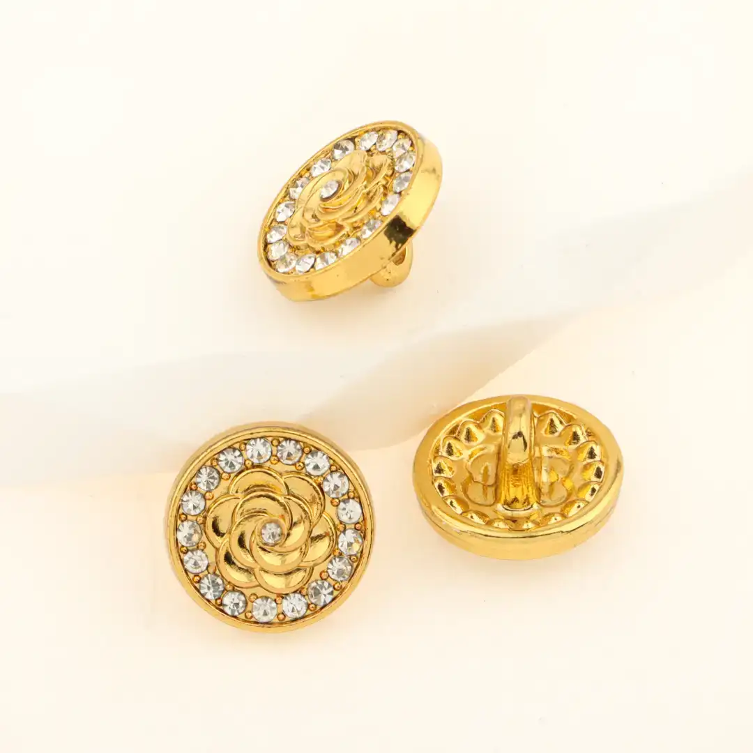 Gold 1 holes Metal Button for Shirt,Overcoat buy garments accessories in bulk from China wholesaler at wholesale price free worldwide shipping Alibaba