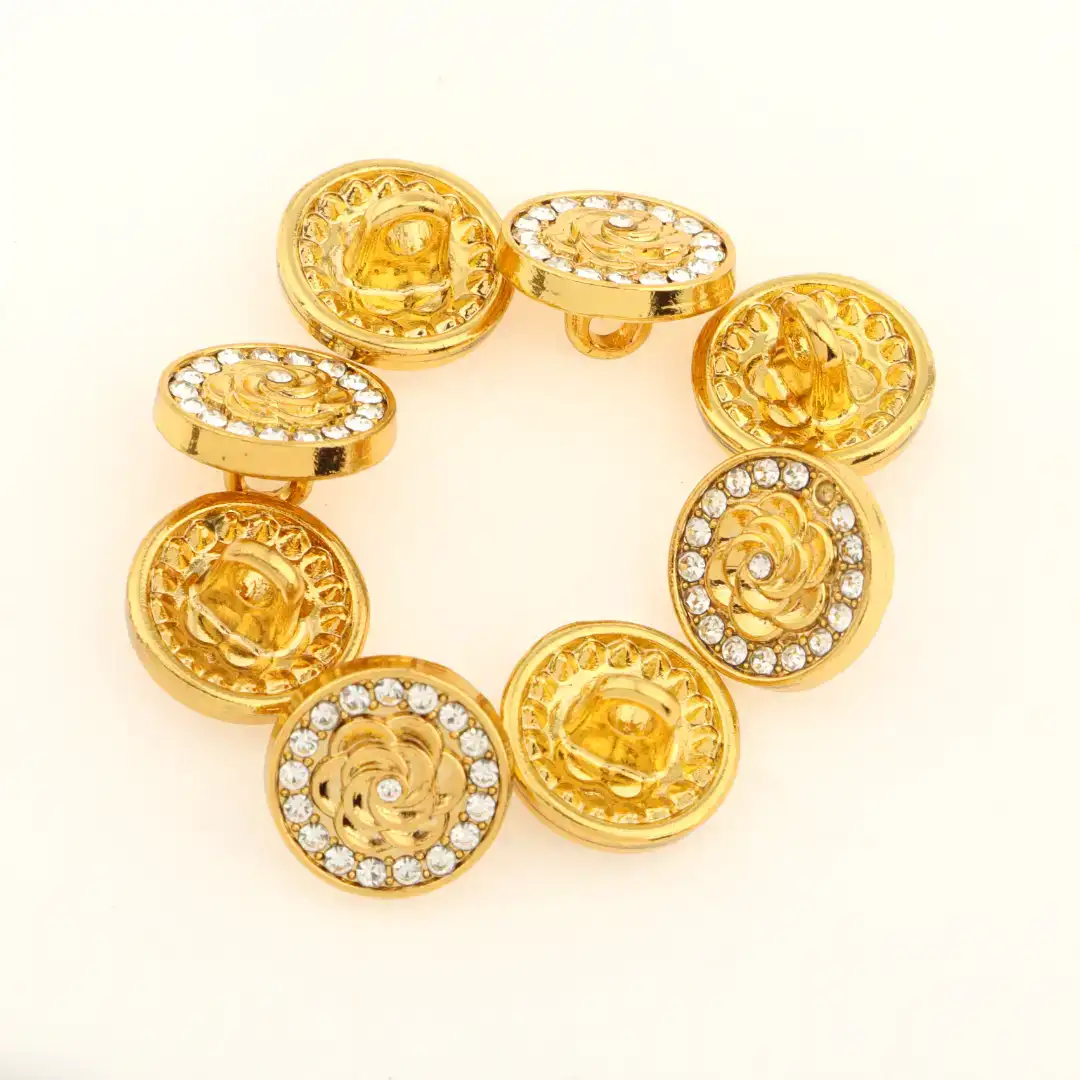 Gold 1 holes Metal Button for Shirt,Overcoat buy garments accessories in bulk from China wholesaler at wholesale price free worldwide shipping Alibaba