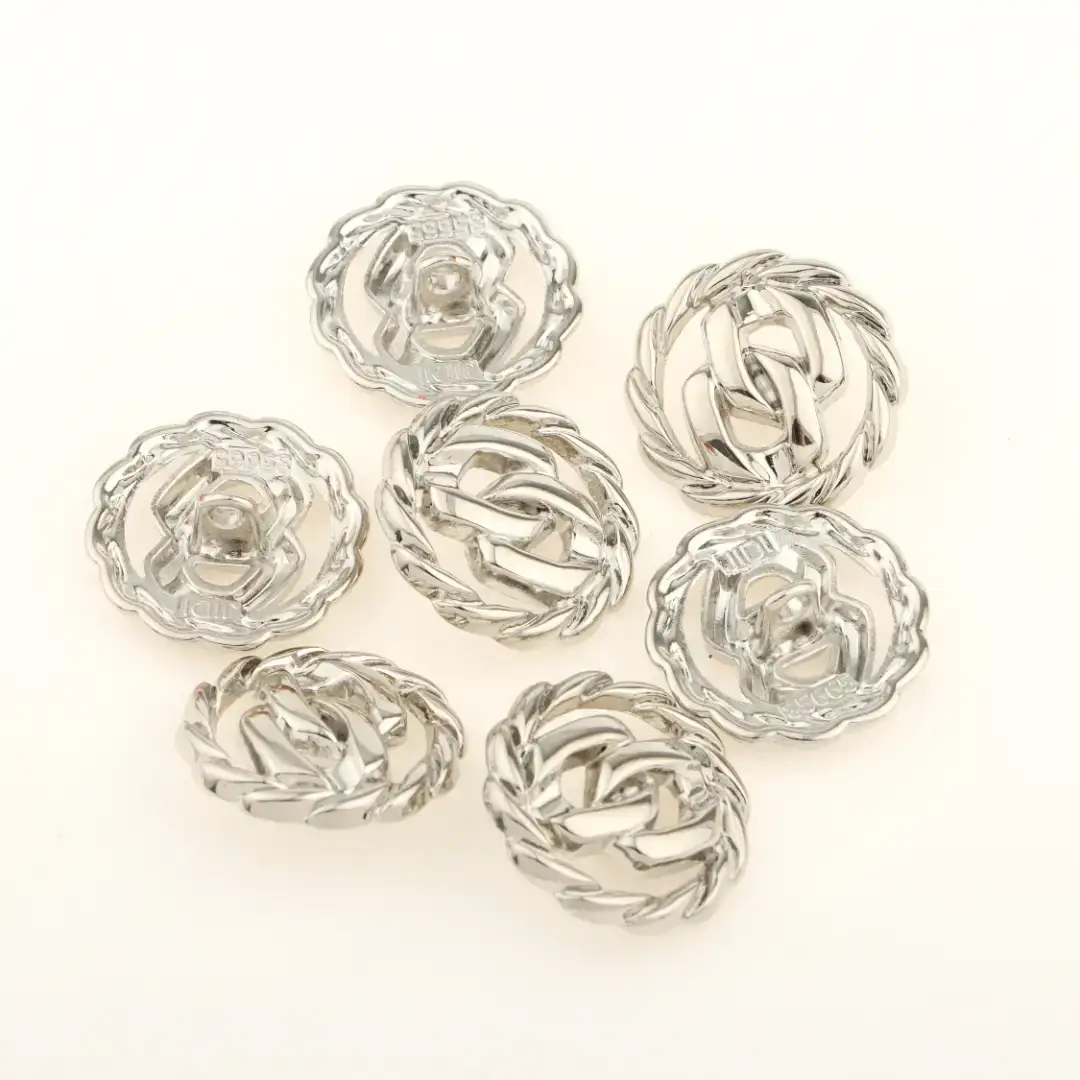 Silver 1 holes Metal Button for Shirt,Overcoat buy garments accessories in bulk from China wholesaler at wholesale price free worldwide shipping Alibaba