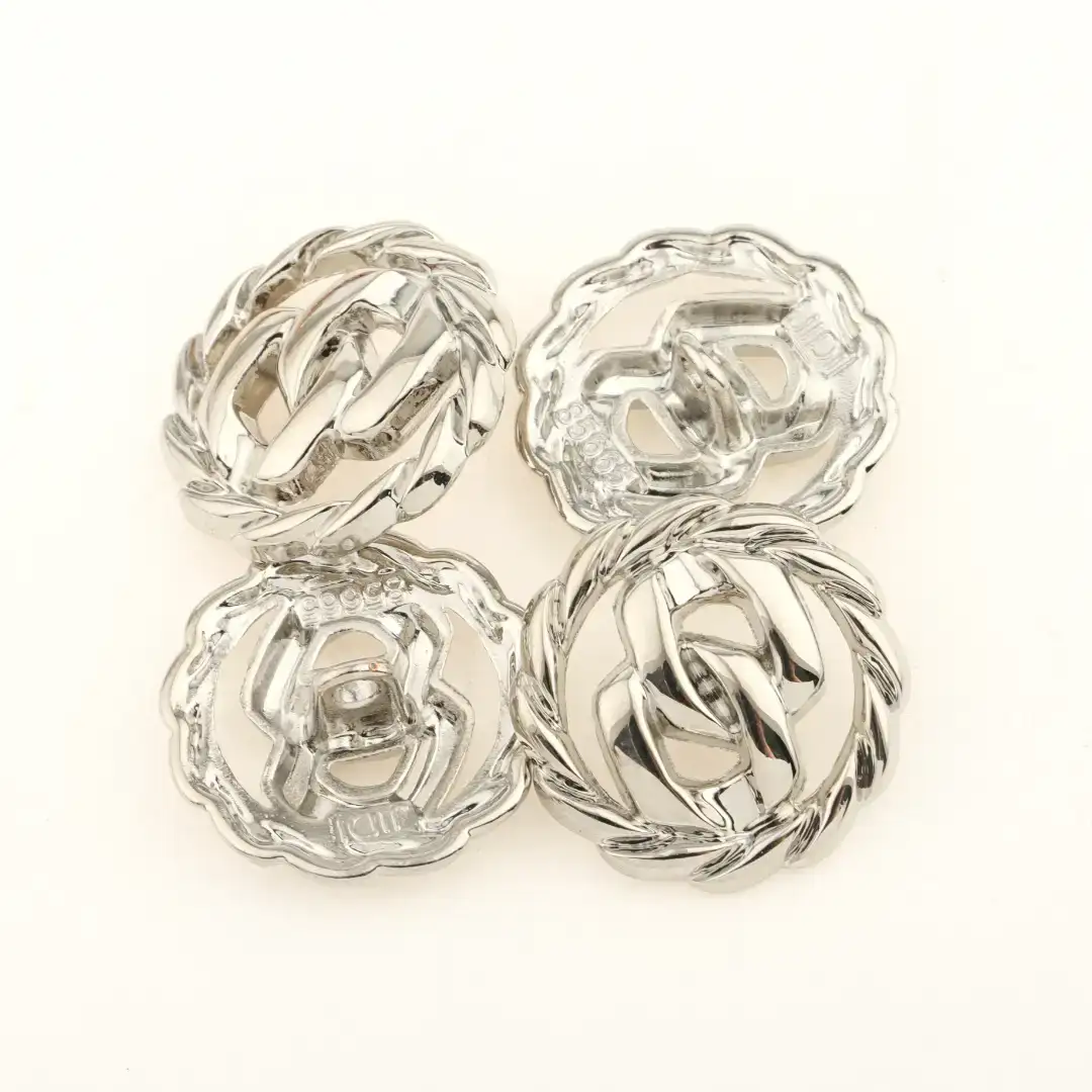 Silver 1 holes Metal Button for Shirt,Overcoat buy garments accessories in bulk from China wholesaler at wholesale price free worldwide shipping Alibaba