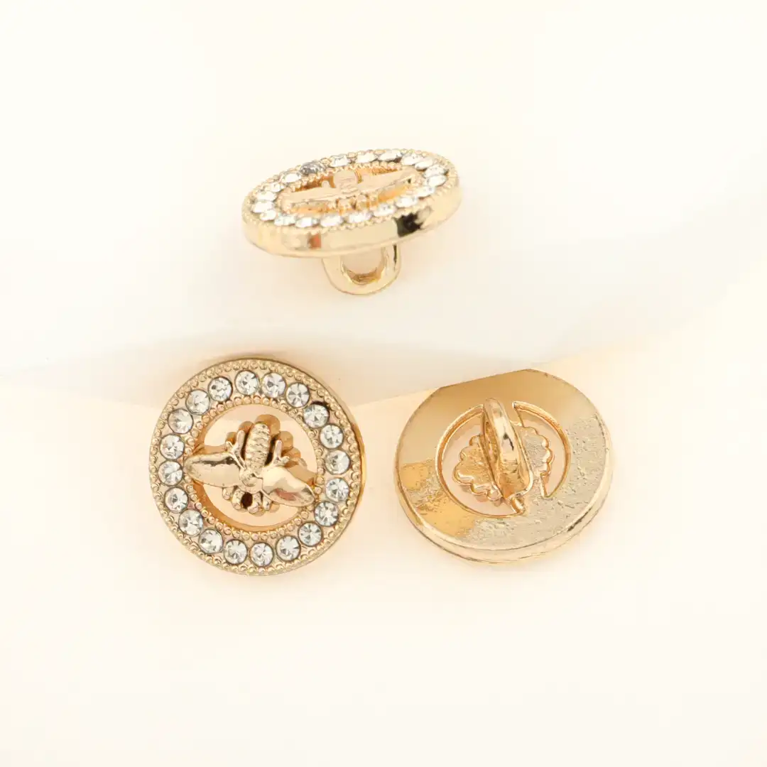 Gold 1 holes Metal Button for Shirt,Overcoat buy garments accessories in bulk from China wholesaler at wholesale price free worldwide shipping Alibaba