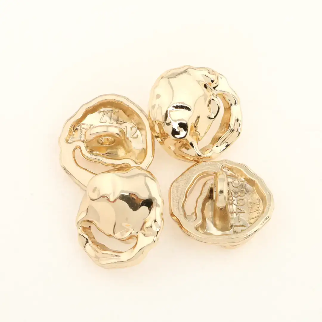 Gold 1 holes Metal Button for Shirt,Overcoat buy garments accessories in bulk from China wholesaler at wholesale price free worldwide shipping Alibaba