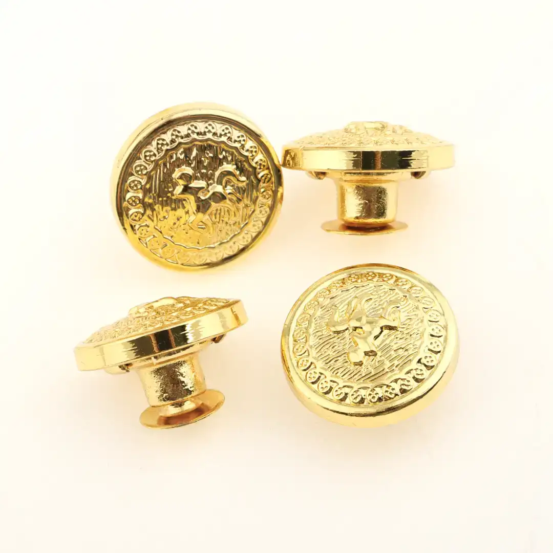 Gold 1 holes Metal Button for Shirt,Overcoat buy garments accessories in bulk from China wholesaler at wholesale price free worldwide shipping Alibaba