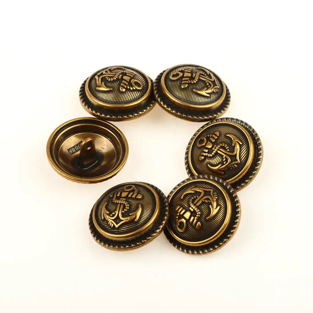 Bronze 1 holes Metal Button for Shirt,Overcoat buy garments accessories in bulk from China wholesaler at wholesale price free worldwide shipping Alibaba