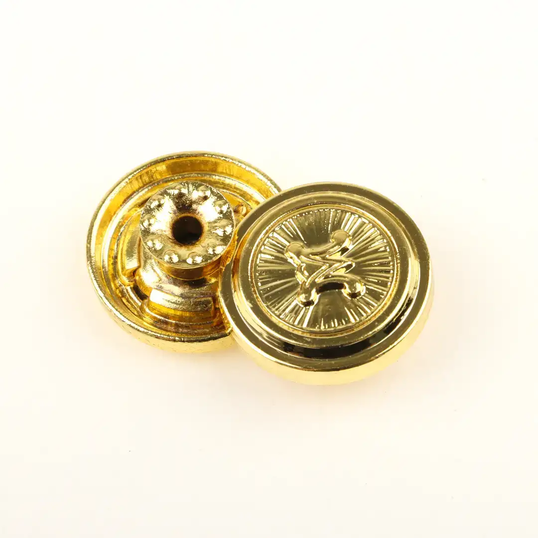Gold 1 holes Metal Button for Shirt,Overcoat buy garments accessories in bulk from China wholesaler at wholesale price free worldwide shipping Alibaba