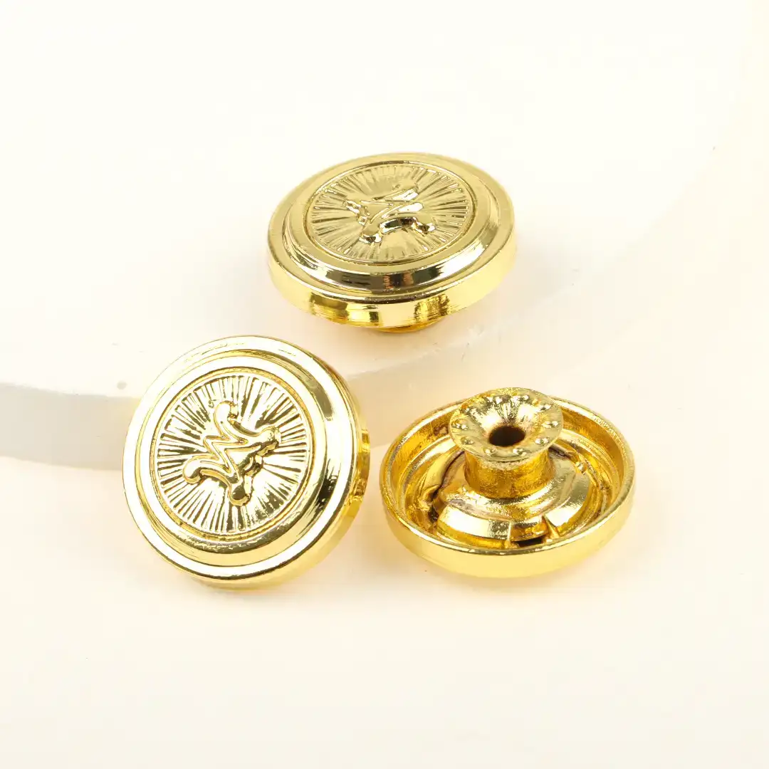 Gold 1 holes Metal Button for Shirt,Overcoat buy garments accessories in bulk from China wholesaler at wholesale price free worldwide shipping Alibaba