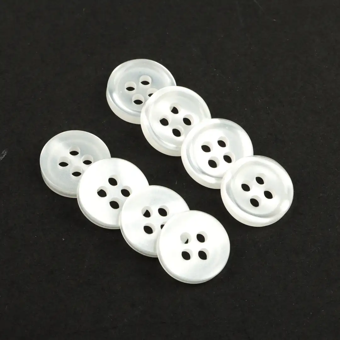 White 4 holes Resin Button for Shirt,Pants,Denim Jacket,Suit Trouser,Jackets buy garments accessories in bulk from China wholesaler at wholesale price free worldwide shipping Alibaba