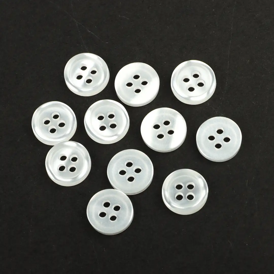 White 4 holes Resin Button for Shirt,Pants,Denim Jacket,Suit Trouser,Jackets buy garments accessories in bulk from China wholesaler at wholesale price free worldwide shipping Alibaba