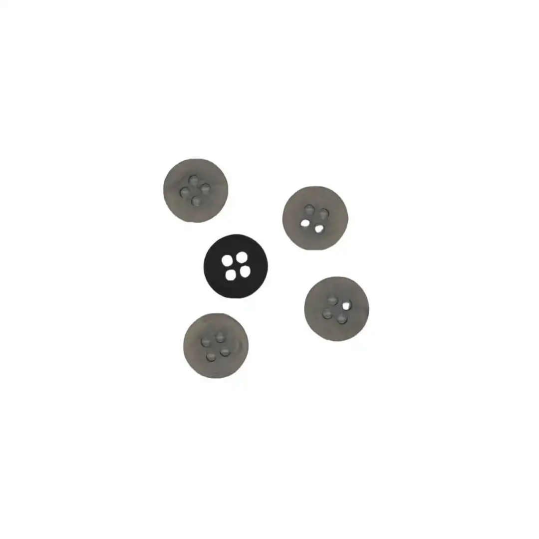 Grey 4 holes Resin Button for Shirt,Pants,Denim Jacket,Suit Trouser,Jackets,Blazer buy garments accessories in bulk from China wholesaler at wholesale price free worldwide shipping Alibaba