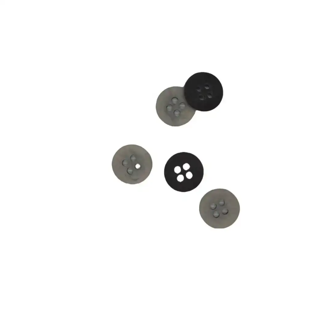 Grey 4 holes Resin Button for Shirt,Pants,Denim Jacket,Suit Trouser,Jackets,Blazer buy garments accessories in bulk from China wholesaler at wholesale price free worldwide shipping Alibaba