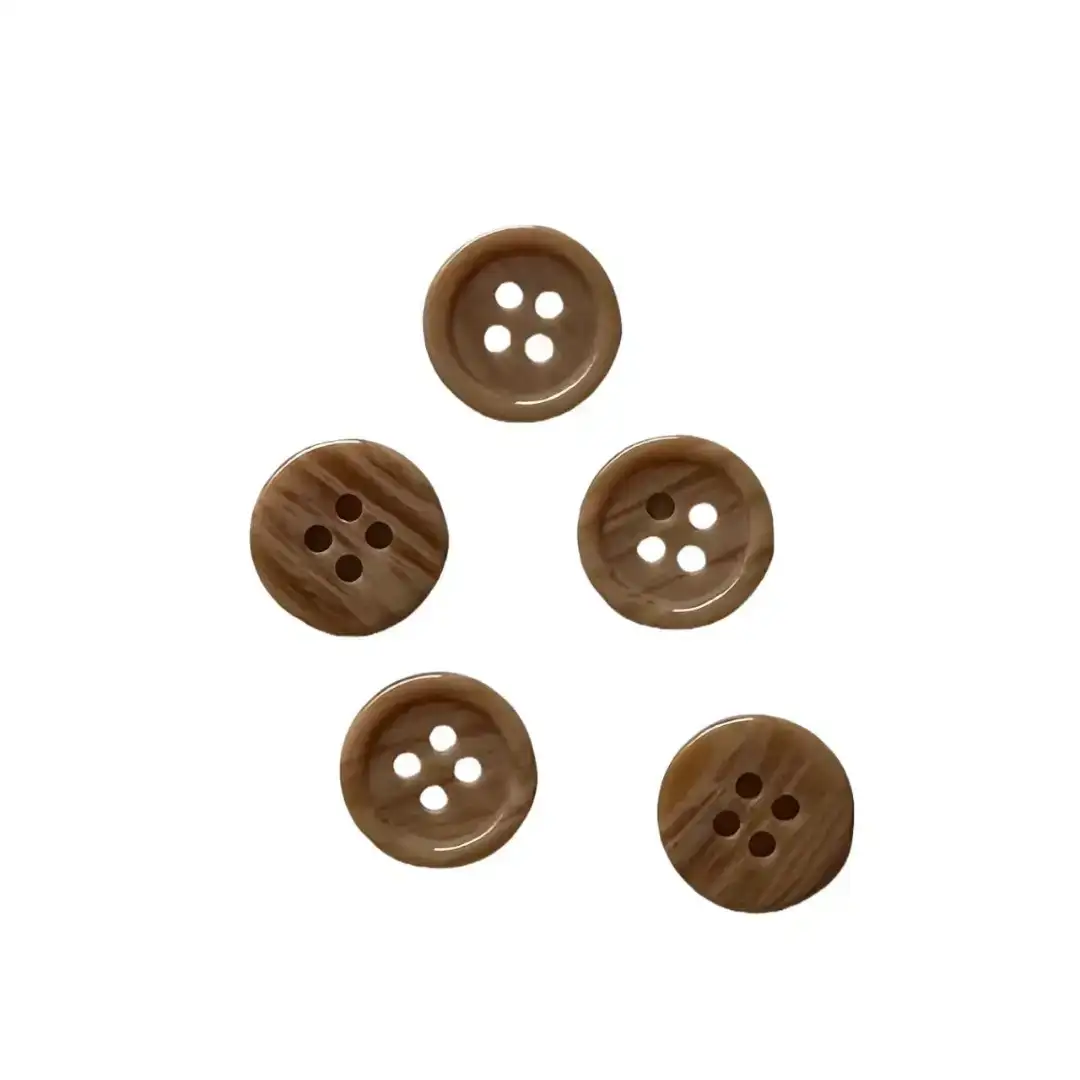 Brown 4 holes Resin Button for Shirt,Pants,Denim Jacket,Suit Trouser,Jackets,Blazer buy garments accessories in bulk from China wholesaler at wholesale price free worldwide shipping Alibaba